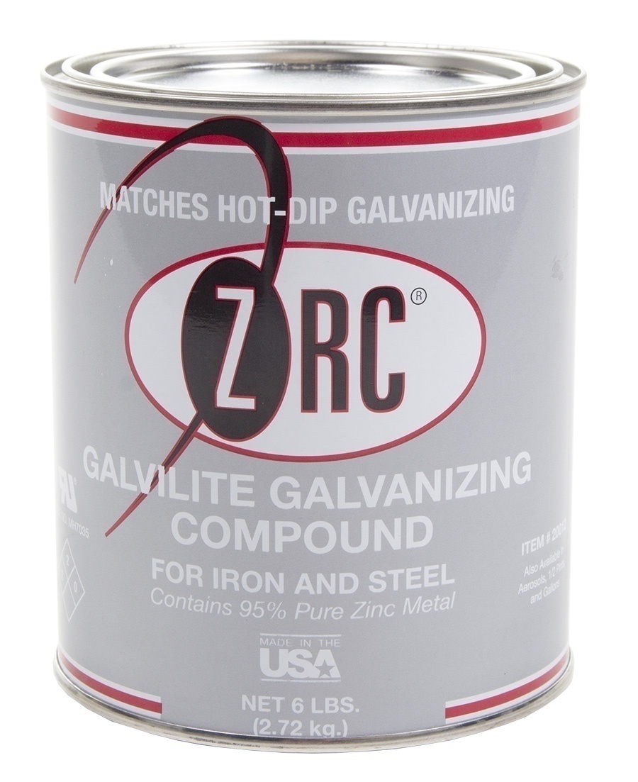 ZRC Galvilite Bright Silver Cold Galvanizing - 1 Quart from GME Supply