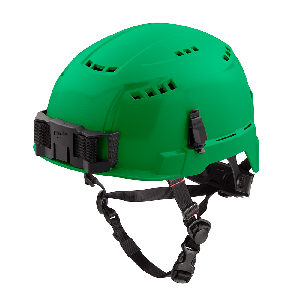 Milwaukee Type 2 Vented Safety Helmet with BOLT Accessory Clips from GME Supply