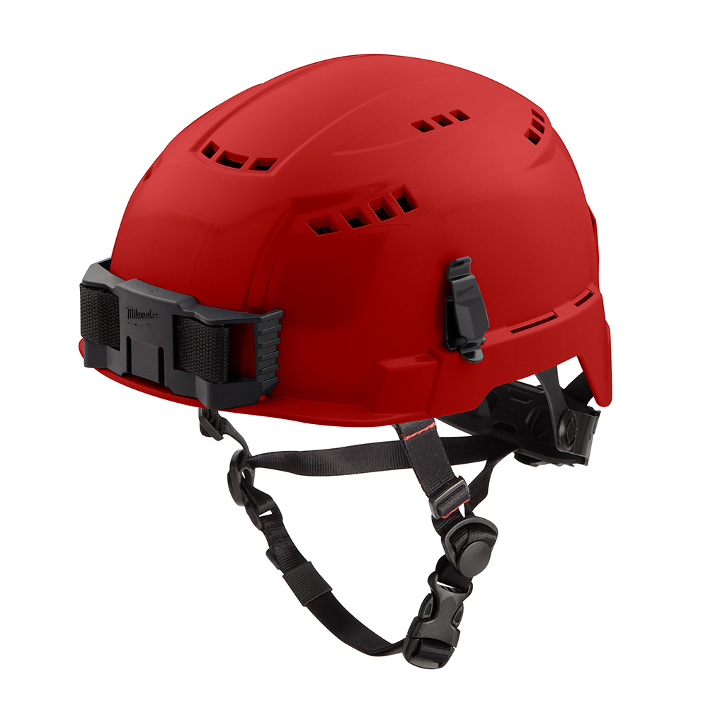 Milwaukee Type 2 Vented Safety Helmet with BOLT Accessory Clips from GME Supply