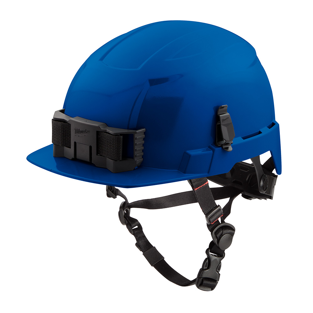 Milwaukee Front Brim Safety Helmet with BOLT Accessory Clips from Columbia Safety