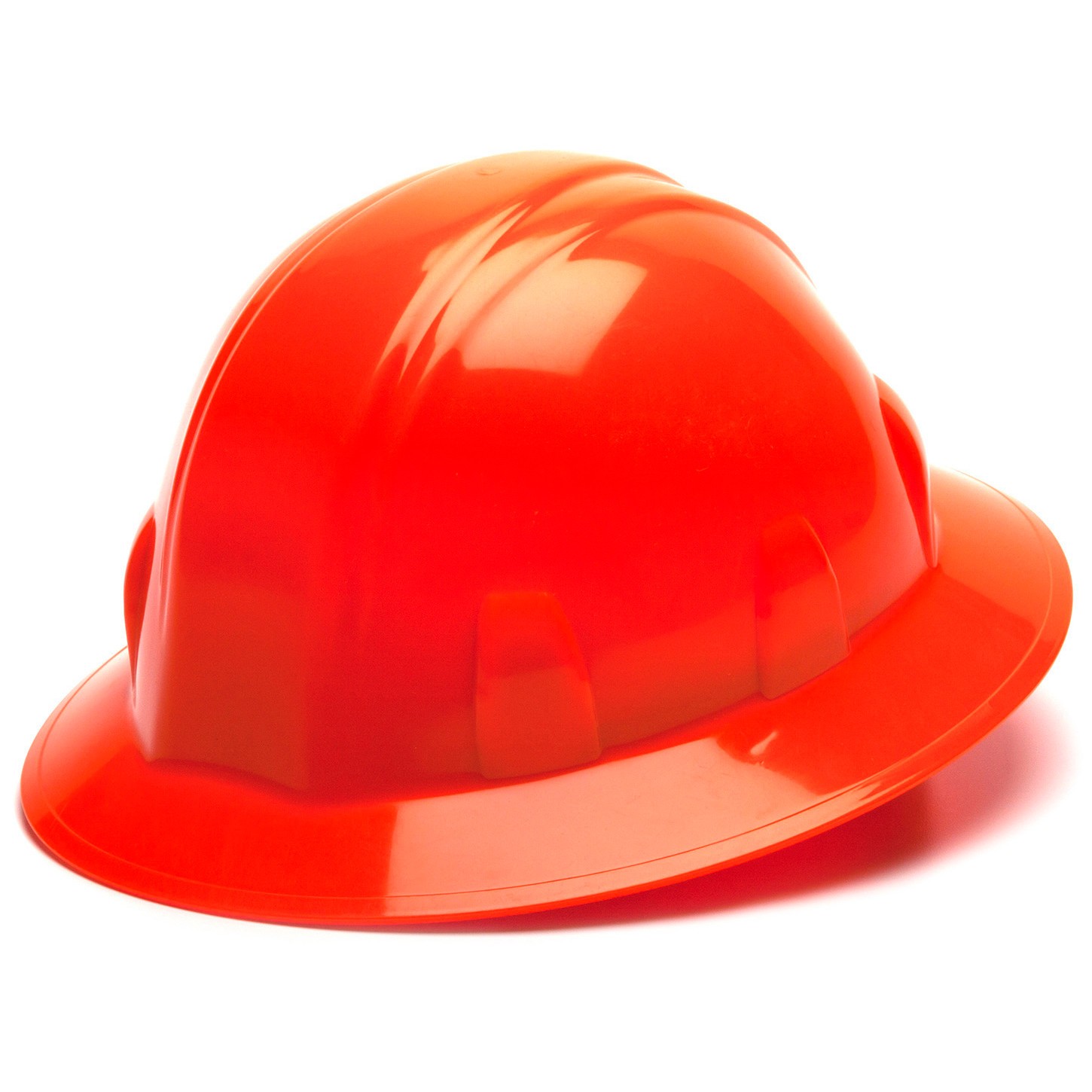 Pyramex SL Series Full Brim Hard Hat with 4 Point Ratchet Suspension from GME Supply