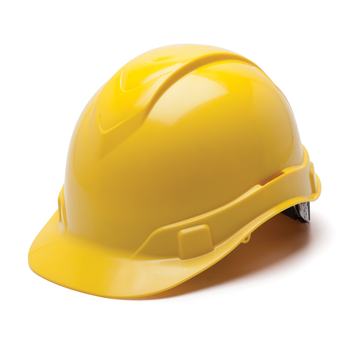 Pyramex Ridgeline Cap Style Hard Hat with 6 Point Ratchet Suspension from GME Supply