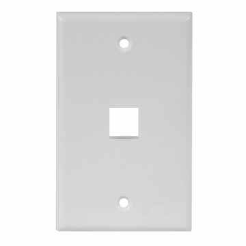 CTS Wall Plate Blank Cat-5e Single from GME Supply