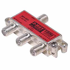 Steren F-Splitter 3-way (1GHz) from GME Supply