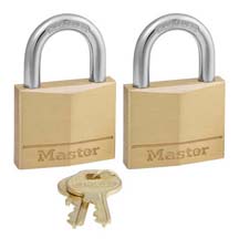 Master Lock Solid Body Padlocks (Pair) from GME Supply