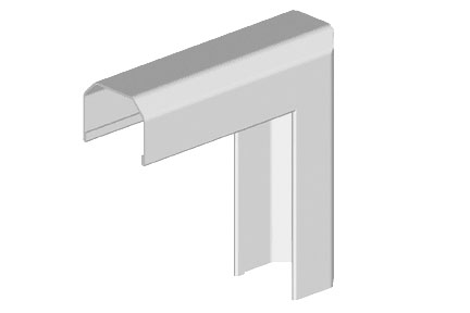 Belden 1/2 Inch Outside Corner Fitting (White) from GME Supply