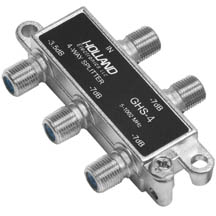 4-Way Digial CATV Splitter 5-1 from GME Supply