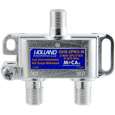 Holland F-Splitter 2-way (MoCA) from GME Supply