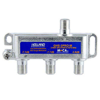 Holland F-Splitter 3-way (MoCA) from GME Supply